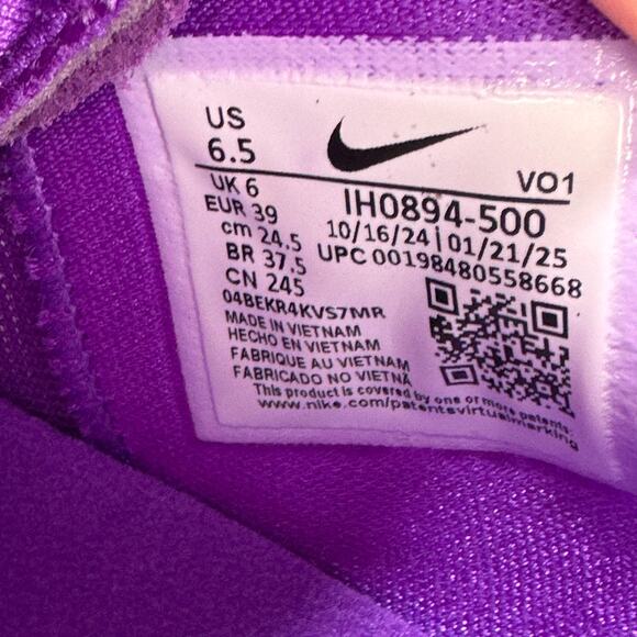 Mens 6.5 / W8 - Nike Book 1 '95 All Star Wild Berry Dusty Cactus IH0894 500 NEW - Picture 8 of 9